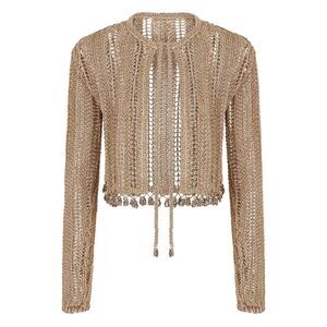 Rabanne Women Crochet Cardigan